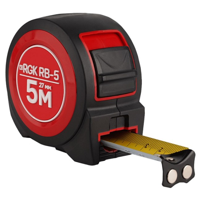 Рулетка RGK RB-5 с широкой лентой Рулетка RGK RB-5 с широкой лентой