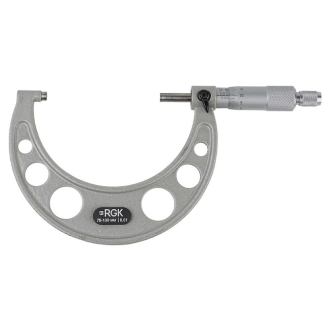 Микрометр RGK MPM-100 с калибровкой Микрометр RGK MPM-100 с калибровкой