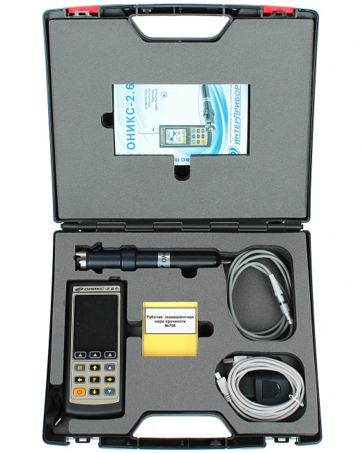 Измеритель прочности бетона ОНИКС-2.6 версия 2 без встроенного пирометра Измеритель прочности бетона ОНИКС-2.6 версия 2 без встроенного пирометра