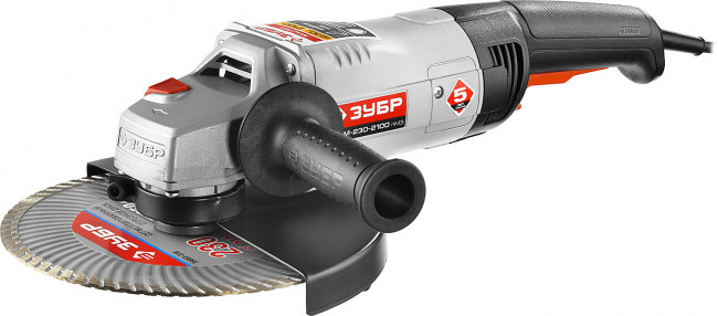 Угловая шлифмашина УШМ-230-2100 ПМ3 ЗУБР