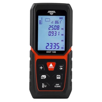 Лазерный дальномер AMO DIST 100 с калибровкой Лазерный дальномер AMO DIST 100 с калибровкой