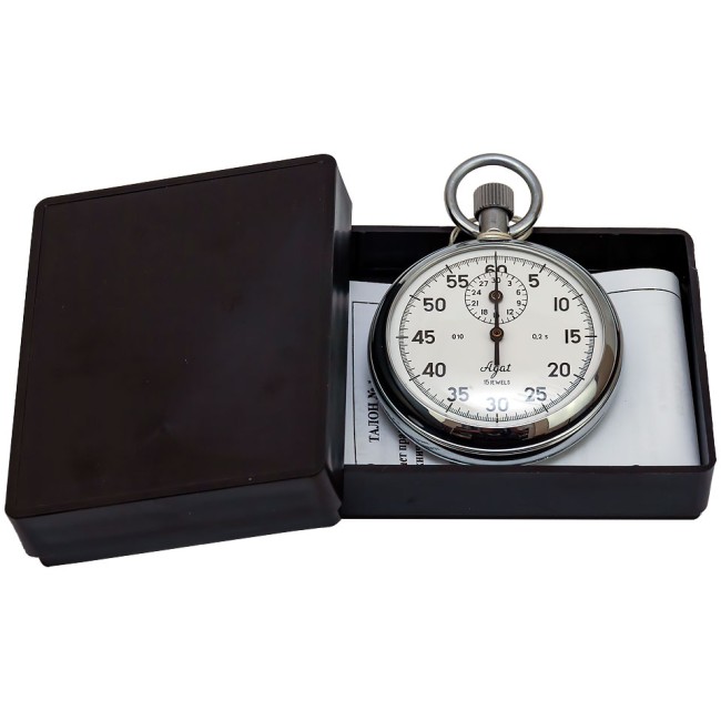 Секундомер механический СОПпр-2а-2-010 противоударный с поверкой Секундомер механический СОПпр-2а-2-010 противоударный с поверкой