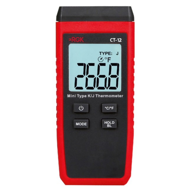 Термометр RGK CT-12 с погружными зондами температуры TR-10W с поверкой