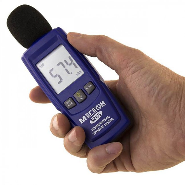 Цифровой шумомер МЕГЕОН 92135 Цифровой шумомер МЕГЕОН 92135