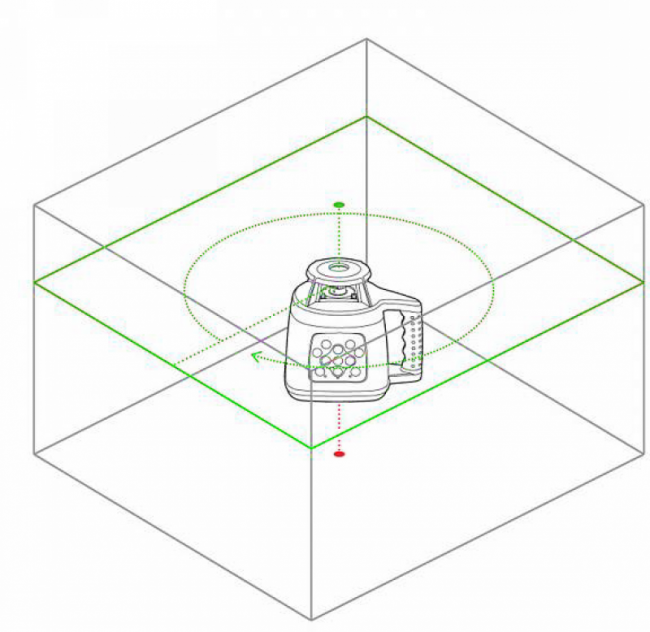 Ротационный нивелир RGK SP-400G Ротационный нивелир RGK SP-400G