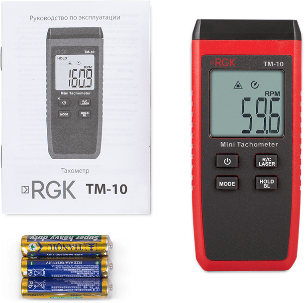 Тахометр RGK TM-10