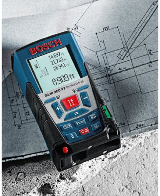 Лазерный дальномер Bosch GLM 250 VF + BT 150 (0.615.994.02J)