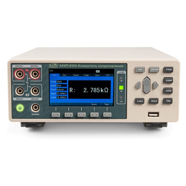 Измеритель сопротивления АКИП-6304 с опцией 24-канального сканера