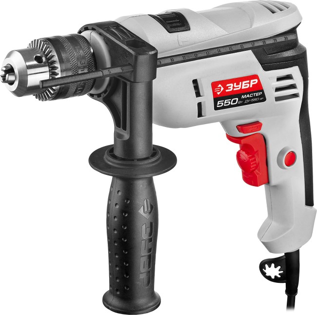 Ударная дрель ДУ-550 ЭР ЗУБР