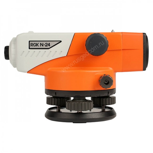 Комплект оптический нивелир RGK N-24  + штатив S6-N + рейка AMO S3