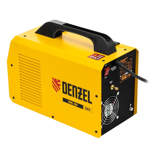 Аппарат инверторный полуавтоматической cварки IMIG-200 Denzel Аппарат инверторный полуавтоматической cварки IMIG-200 Denzel
