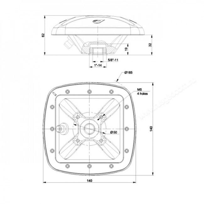 GNSS антенна Javad GrAnt G3 GNSS антенна Javad GrAnt G3