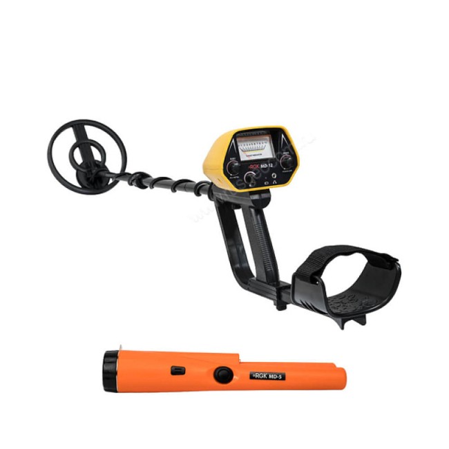 Комплект: металлоискатель RGK MD-12 + пинпоинтер RGK MD-5