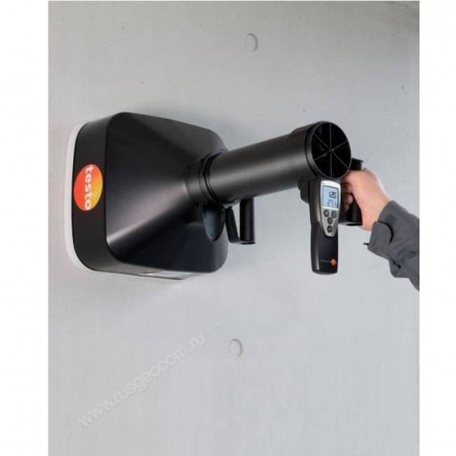 Комплект 2 Testo 417 анемометр, набор воронок и выпрямитель потока Комплект 2 Testo 417 анемометр, набор воронок и выпрямитель потока