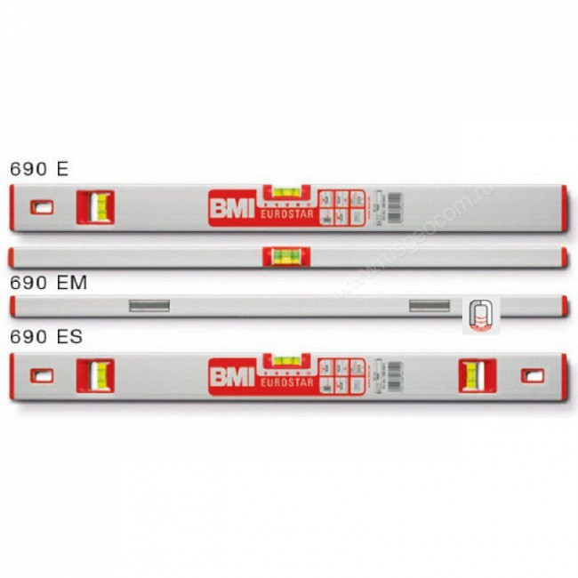 Строительный уровень BMI Eurostar 690EM 80 см Строительный уровень BMI Eurostar 690EM 80 см