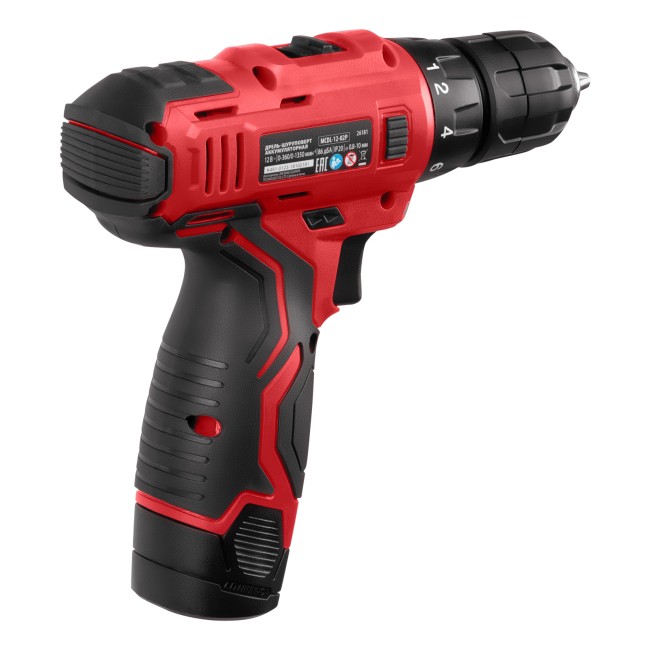 Дрель-шуруповерт аккумуляторная MCDL-12-02P 2 акк. MTX Дрель-шуруповерт аккумуляторная MCDL-12-02P 2 акк. MTX