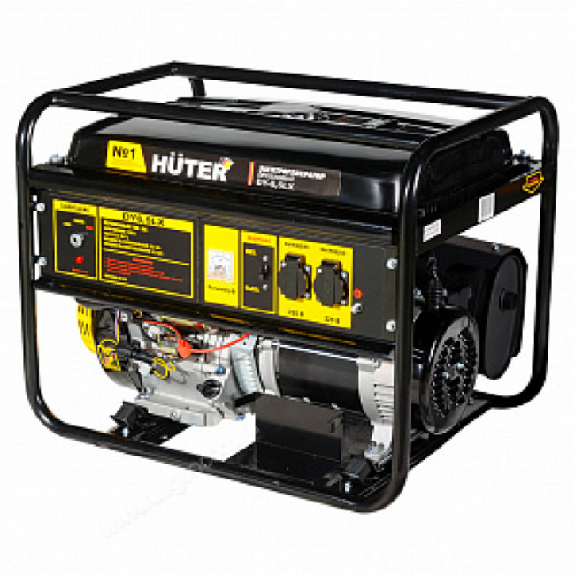 Бензиновый генератор HUTER DY6,5LX Бензиновый генератор HUTER DY6,5LX