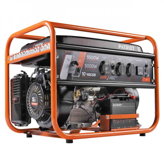 Бензиновый генератор Patriot GRS 6500 E Бензиновый генератор Patriot GRS 6500 E