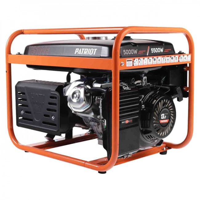 Бензиновый генератор Patriot GRS 6500 E Бензиновый генератор Patriot GRS 6500 E