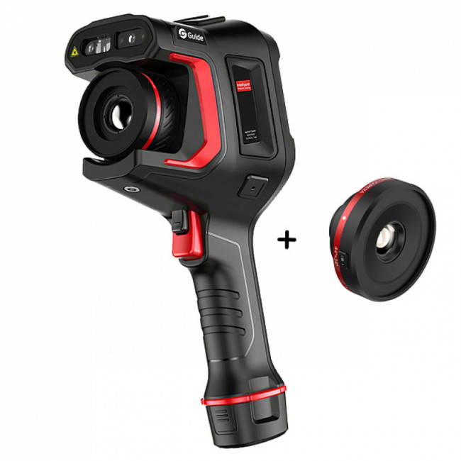 Тепловизор Guide H3 с поверкой в комплекте с широкоугольным объективом 44° x 34°
