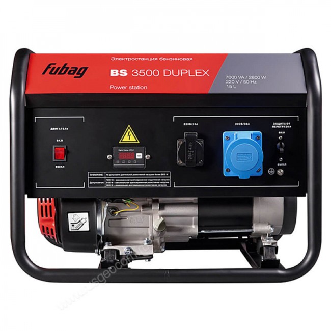 Бензиновый генератор FUBAG BS 3500 Duplex Бензиновый генератор FUBAG BS 3500 Duplex