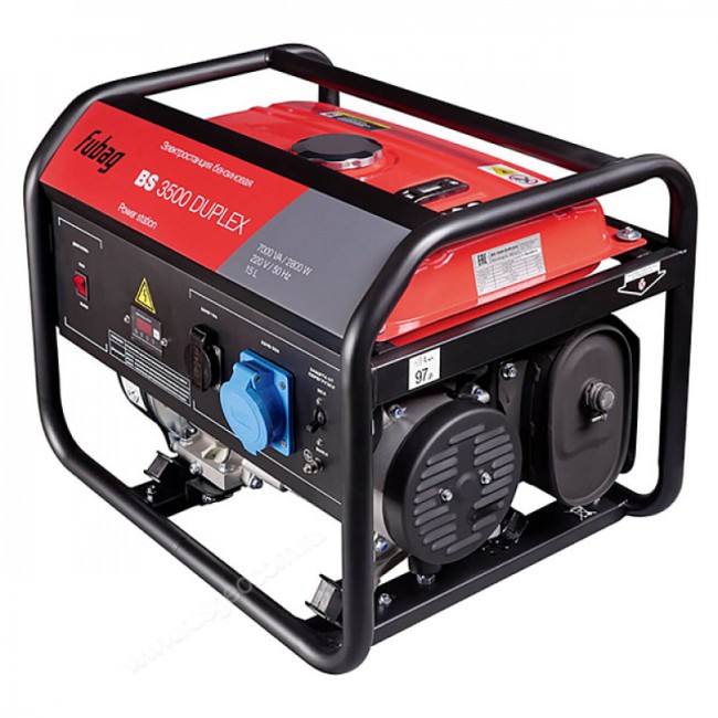 Бензиновый генератор FUBAG BS 3500 Duplex Бензиновый генератор FUBAG BS 3500 Duplex