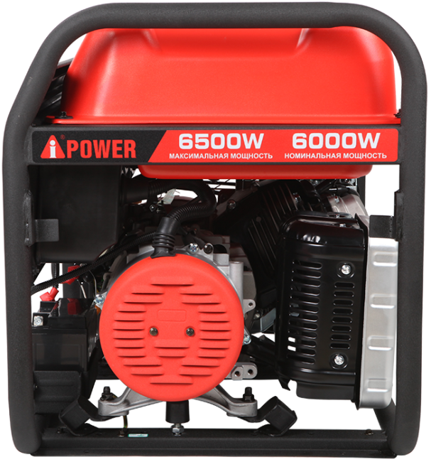 Бензиновый генератор A-iPower A6500EA + блок автозапуска A-iPower 230 В, 50 А + транспортировочный комплект A-iPower L