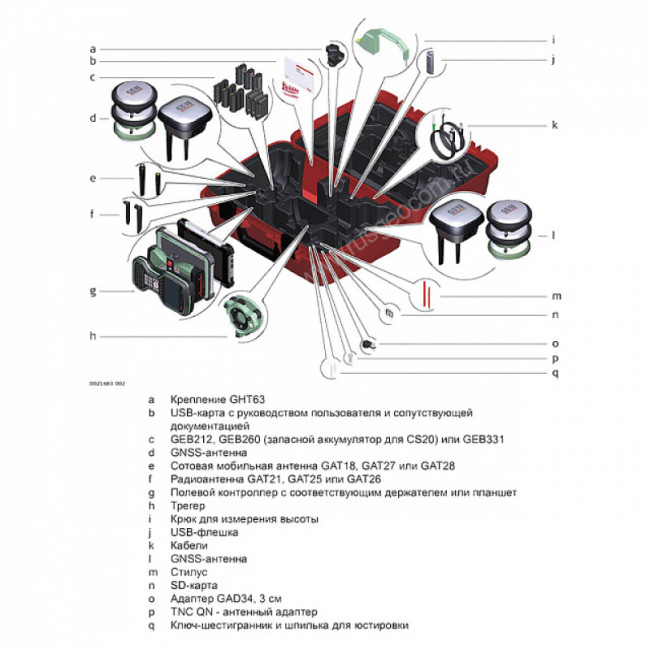 Комплект GNSS-приемника RTK база Leica GS18 I LTE Комплект GNSS-приемника RTK база Leica GS18 I LTE