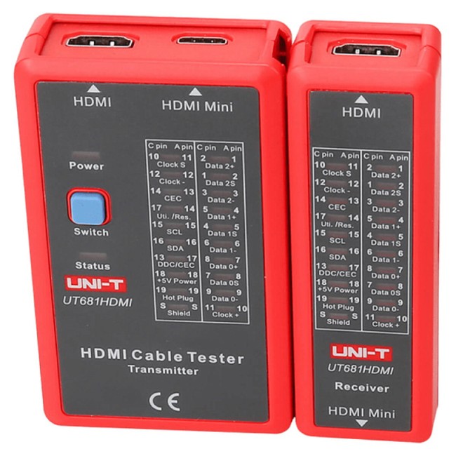 Кабельный тестер UNI-T UT681HDMI Кабельный тестер UNI-T UT681HDMI