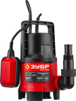 Дренажный насос для грязной воды НПГ-М1-400 ЗУБР 400 Вт Дренажный насос для грязной воды НПГ-М1-400 ЗУБР 400 Вт