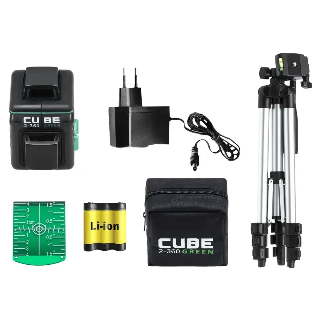 Лазерный уровень ADA Cube 2-360 Green Professional Edition Лазерный уровень ADA Cube 2-360 Green Professional Edition