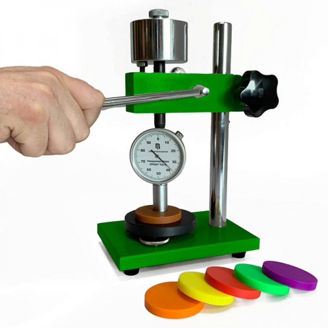 Твердомер Шора ПРОМТ ТШ-А (тип А) со штативом Твердомер Шора ПРОМТ ТШ-А (тип А) со штативом