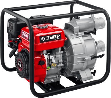 Мотопомпа бензиновая для грязной воды МПГ-1300 ЗУБР Мотопомпа бензиновая для грязной воды МПГ-1300 ЗУБР