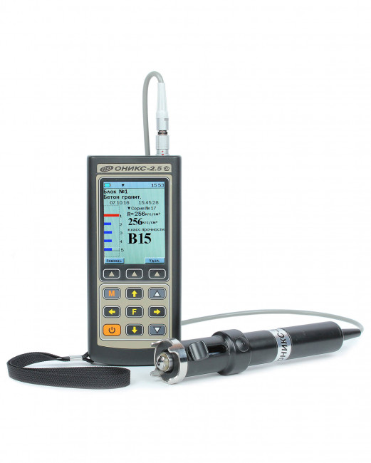 Электронный склерометр ОНИКС-2.5ЛБ версия 2 без встроенного пирометра Электронный склерометр ОНИКС-2.5ЛБ версия 2 без встроенного пирометра