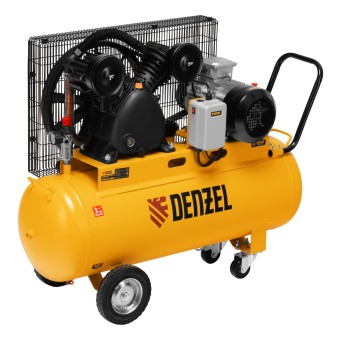 Компрессор воздушный ременной BCV 4000-T/100 Denzel