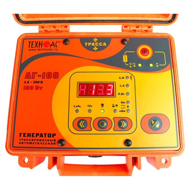 Трассоискатель с функцией сохранения GPS/ГЛОНАСС координат ТЕХНО-АС Успех 3.108Д